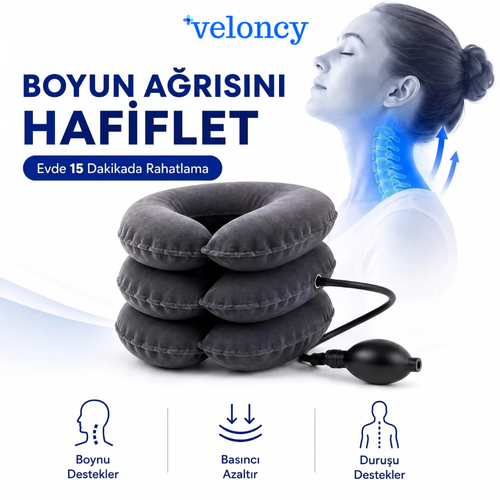 Veloncy™ Şişme Boyun Destek Yastığı