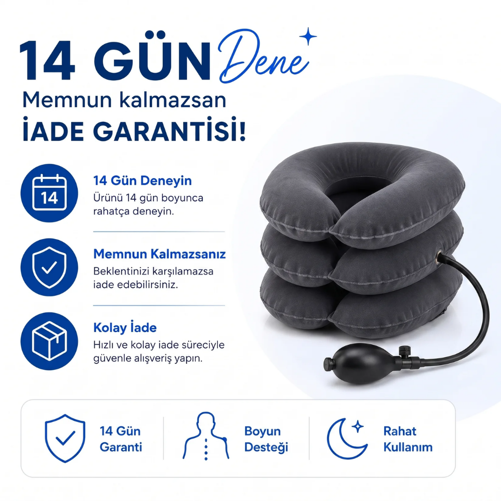 Veloncy™ Şişme Boyun Destek Yastığı