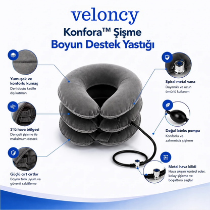 Veloncy™ Şişme Boyun Destek Yastığı