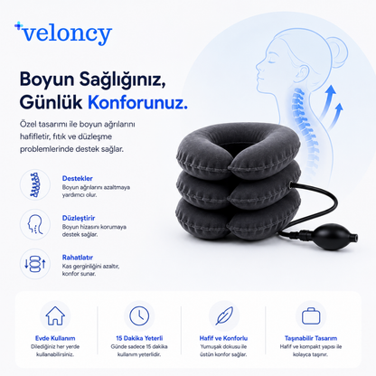 Veloncy™ Şişme Boyun Destek Yastığı