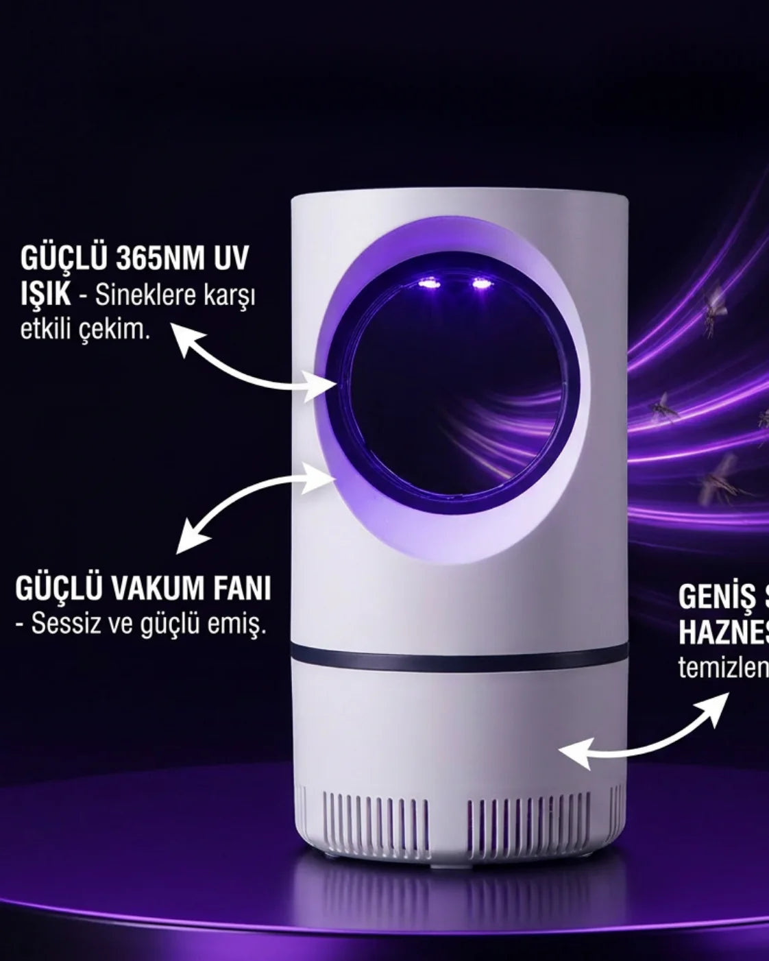 Veloncy | UV LED Sinek Öldürücü Gece Lambası